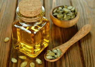 Olio di semi di zucca per irrigazione