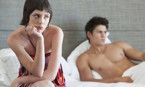 mancanza di sesso con prostatite in un uomo