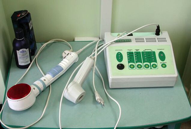 Apparato per fisioterapia utilizzato nella prostatite cronica